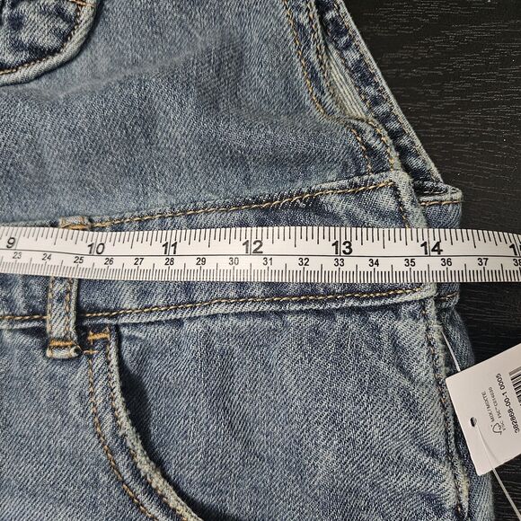 NWT GAP Teen Girls Blue Denim Overall Jeans Size 2XL (14-16) - Picture 7 of 9